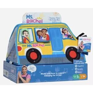 Ms. Rachel Tummy Time Activity Bus, Same Day Shipping, In Hand, Hard To Find